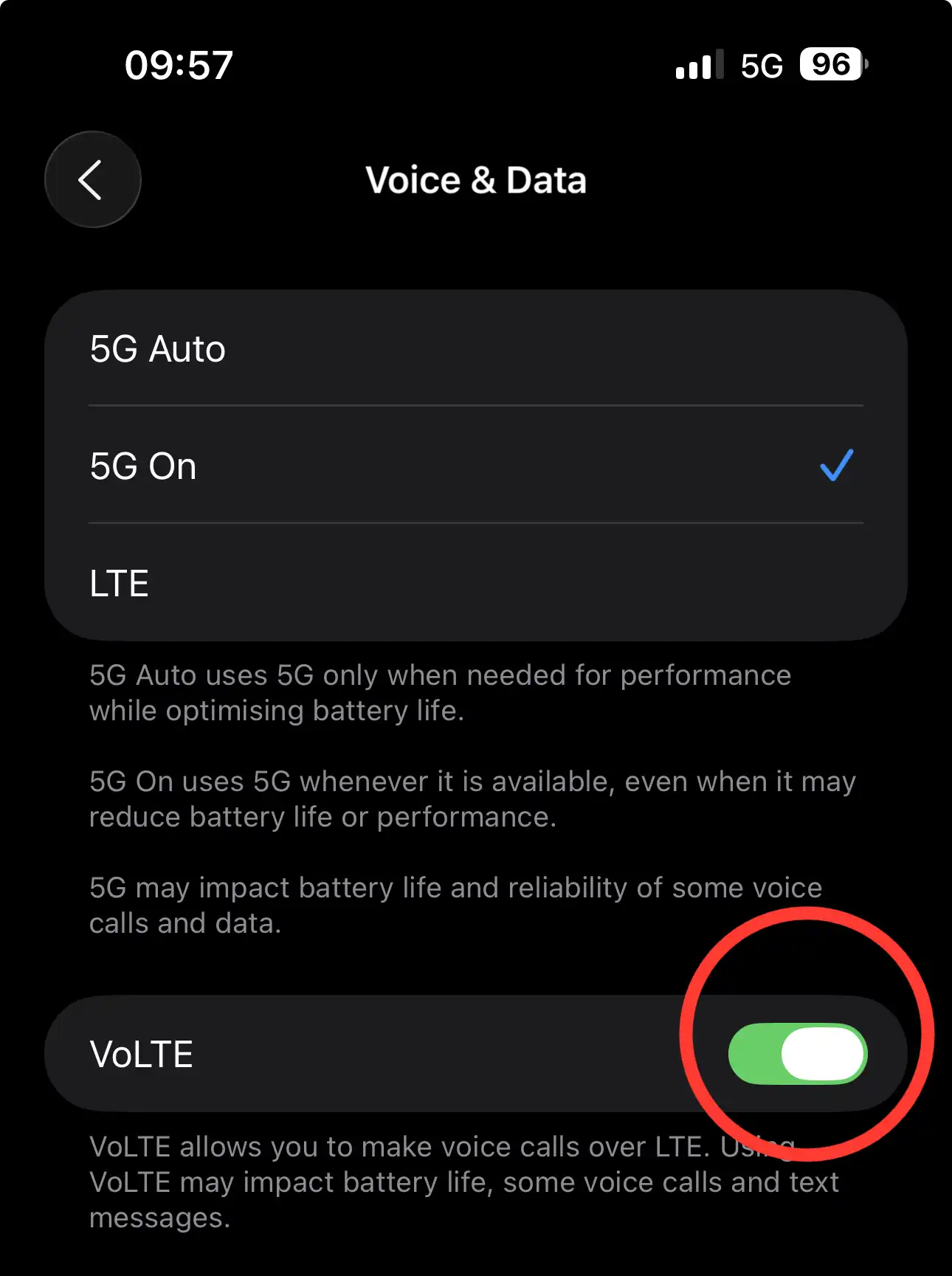VoLTE 
