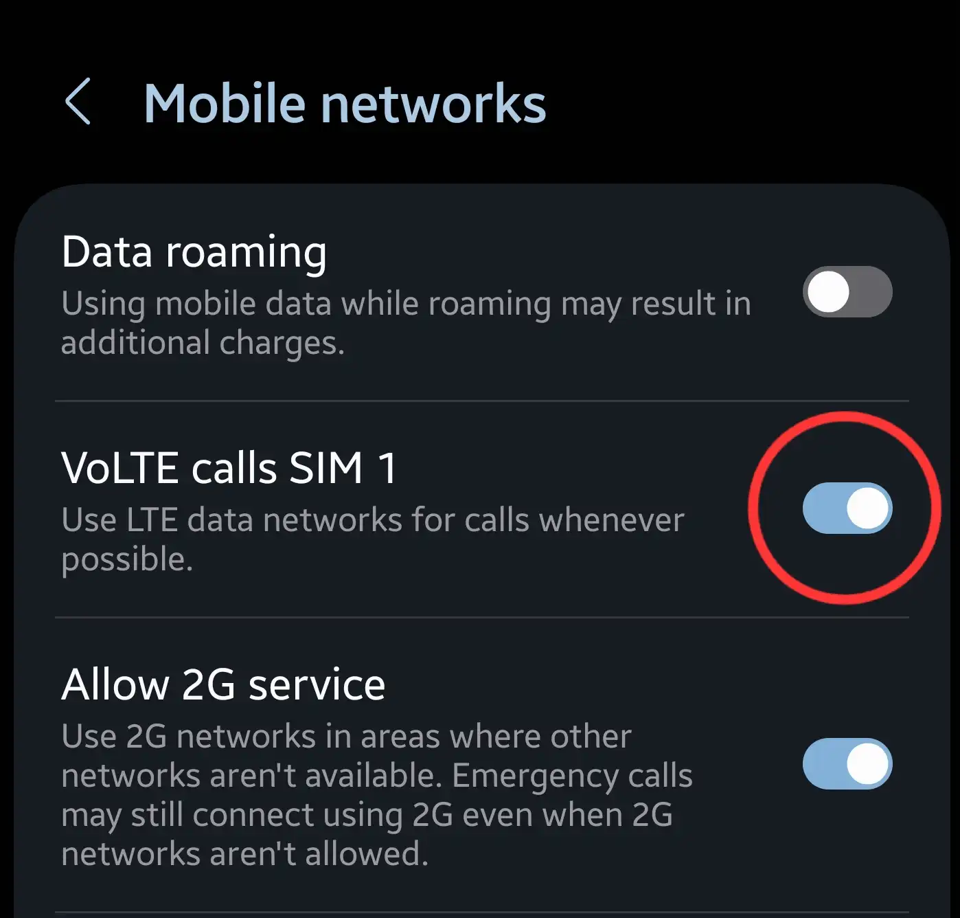 VoLTE