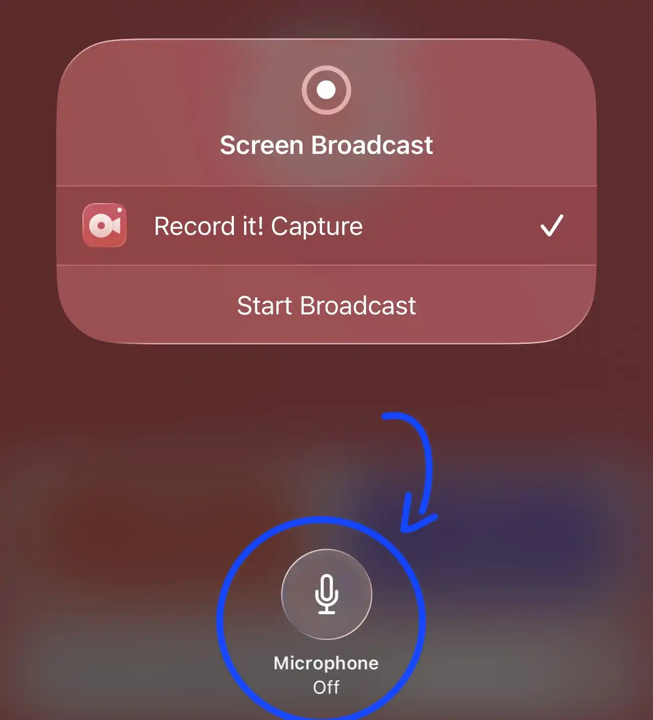 Screen recording