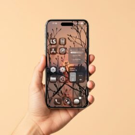 Iphone homescreen setup