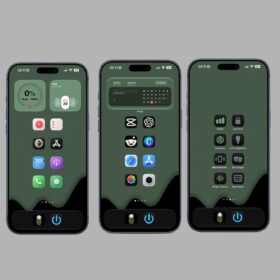 iPhone Homescreen setup